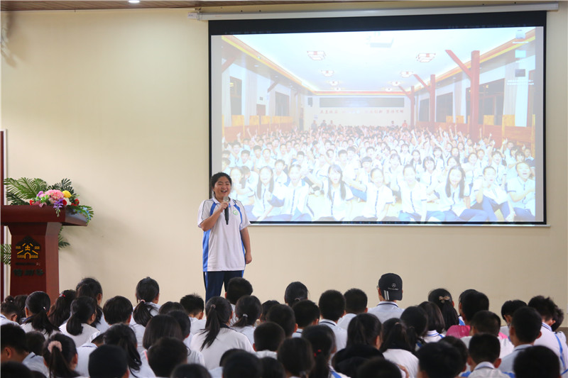 7、同學們在感恩分享會上